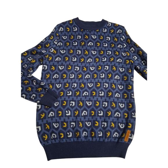 Tipsy Elves Women's size Medium Hanukkah Dreidel Sweater Fun Holiday Party - Picture 5 of 10